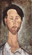 Amedeo Modigliani, Portrat des Leopold Zborowski